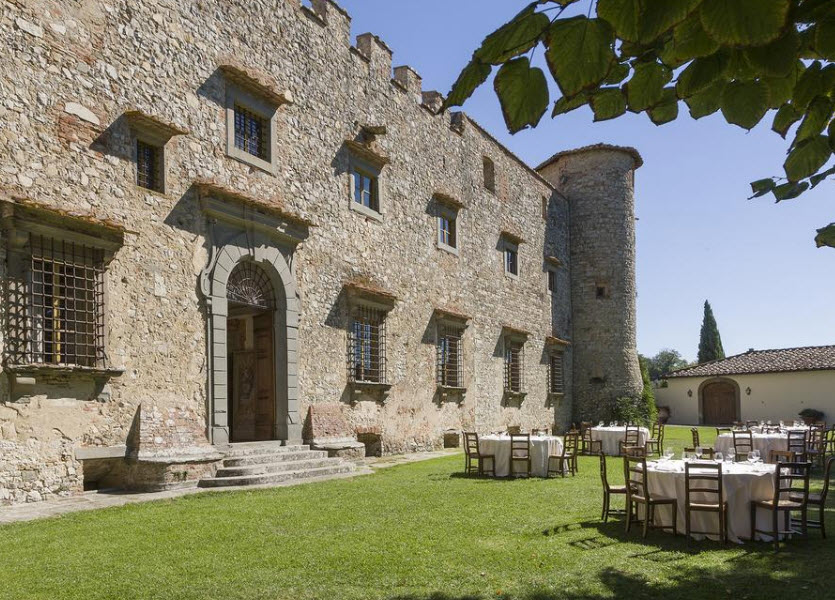 Meleto Castle, Italy